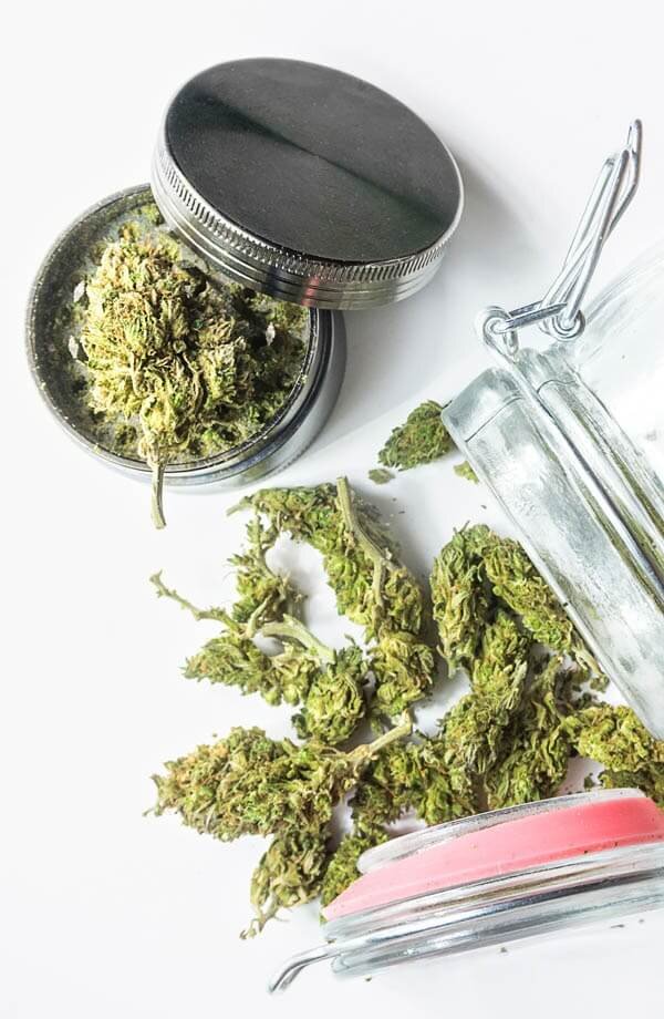 durango marijuana buds in jar